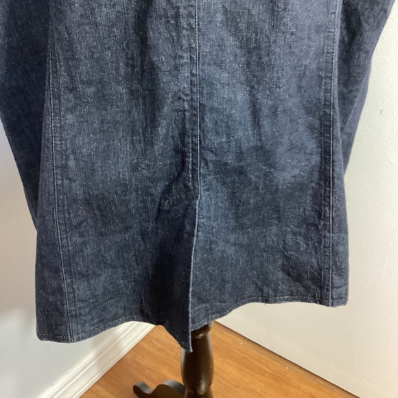 NWT COMFORT DENIM PLUS 4X DARK DENIM VEST RAW DETAILS - Picture 6 of 11